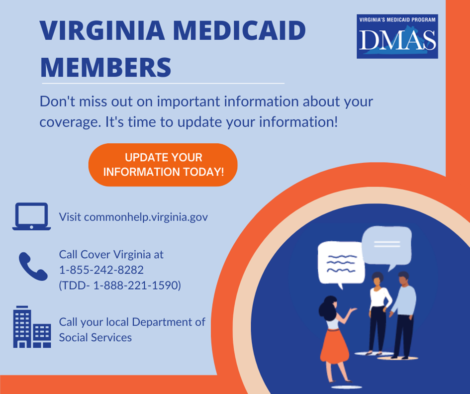 DMAS-Update Medicaid Information